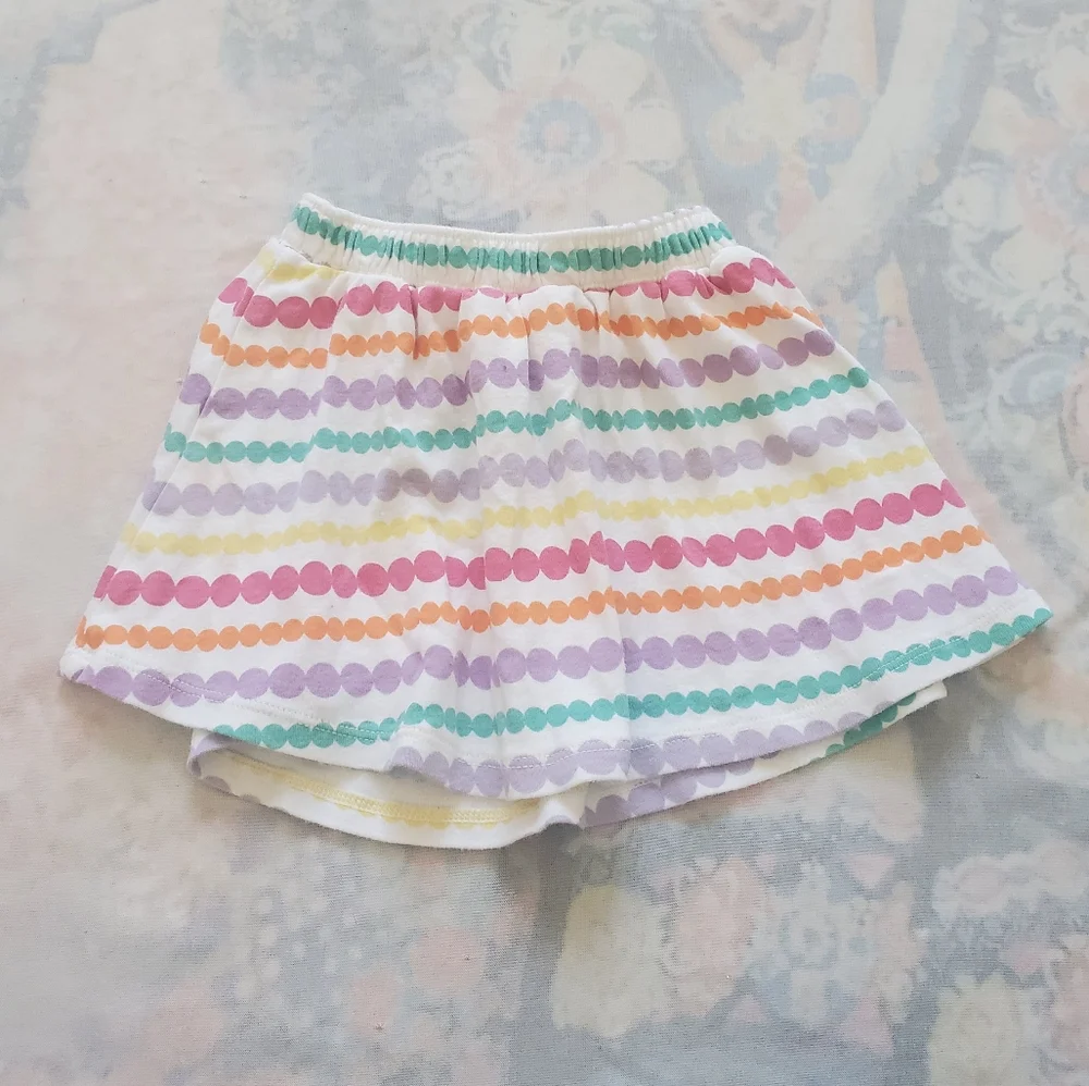 Girls Striped Gymboree Skirt